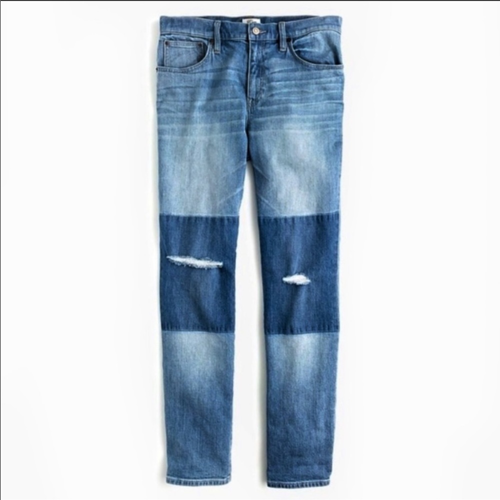J Crew Factory Slim Broken In Boyfriend jeans, size 27